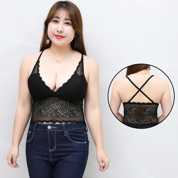 paxgf large size lace back plastering chest back cross string underwear fat mm breast-wrapped backless base camisole underwear vest lac, Camo
paxgf large size lace back plastering chest back cross string underwear fat mm breast-wrapped backless base camisole underwear vest lac, Camo