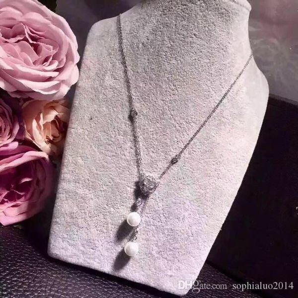 luxury s925 sterling silver full zircon rose flower double pearl charm pendant short chain necklace for women jewelry
luxury s925 sterling silver full zircon rose flower double pearl charm pendant short chain necklace for women jewelry