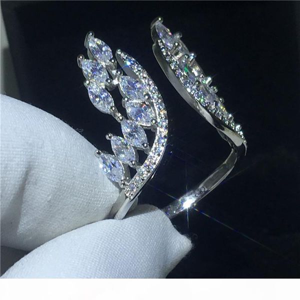angel wings ring 925 sterling silver 5a sona cz engagement wedding band rings for women bridal finger jewelry, Slivery;golden
angel wings ring 925 sterling silver 5a sona cz engagement wedding band rings for women bridal finger jewelry, Slivery;golden