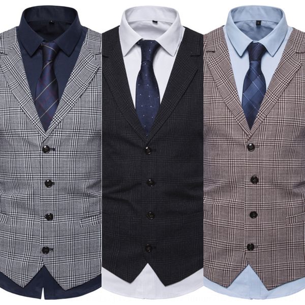 2020 new men's casual suit collar plaid single-breasted 2020 new men's casual suit collar plaid vest single-breasted vest, Black;white
2020 new men's casual suit collar plaid single-breasted 2020 new men's casual suit collar plaid vest single-breasted vest, Black;white