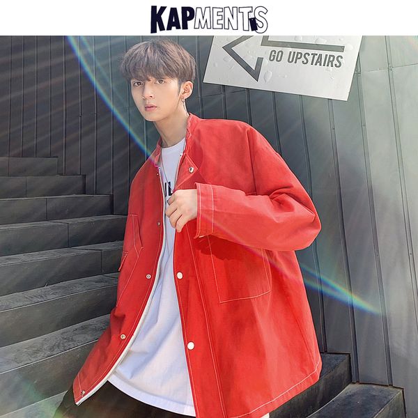 men's jackets kapments men streetwear pocket cargo 2021 mens japanese harajuku windbreaker male korean hip hop oversized bomber jacket, Black;brown
men's jackets kapments men streetwear pocket cargo 2021 mens japanese harajuku windbreaker male korean hip hop oversized bomber jacket, Black;brown