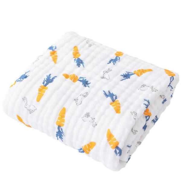 105*105 cm muslin cotton baby sleeping blanket 6 layers swaddle breathable infant kids children baby blanket
105*105 cm muslin cotton baby sleeping blanket 6 layers swaddle breathable infant kids children baby blanket