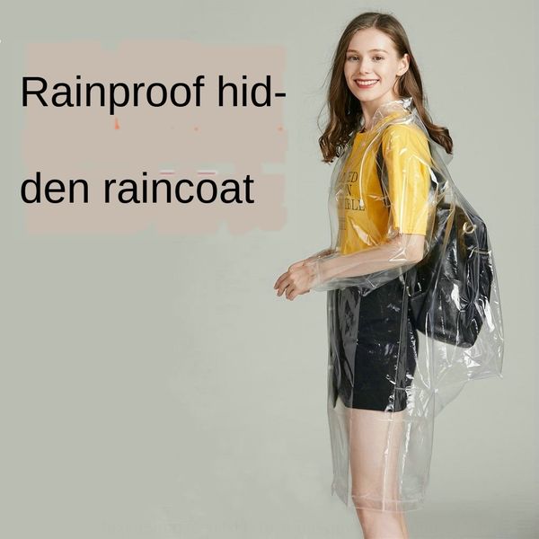 invisible raincoat bicycle rain-proof eva transparent personalized raincoat student poncho back bag poncho bicycle, Red;brown
invisible raincoat bicycle rain-proof eva transparent personalized raincoat student poncho back bag poncho bicycle, Red;brown