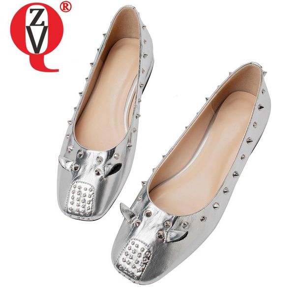 zvq goth girl flats punk studded boat shoes square toe women's flats shoes spring autumn silver black beige casual student
zvq goth girl flats punk studded boat shoes square toe women's flats shoes spring autumn silver black beige casual student