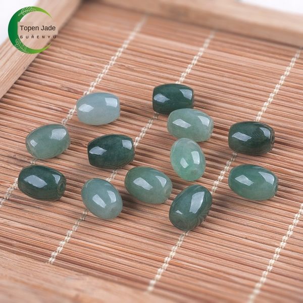 emerald oil green lulu ice pure natural transfer jade beads bulk barrel beads jade diy bracelet diy accessories bracelet accessories, Silver
emerald oil green lulu ice pure natural transfer jade beads bulk barrel beads jade diy bracelet diy accessories bracelet accessories, Silver