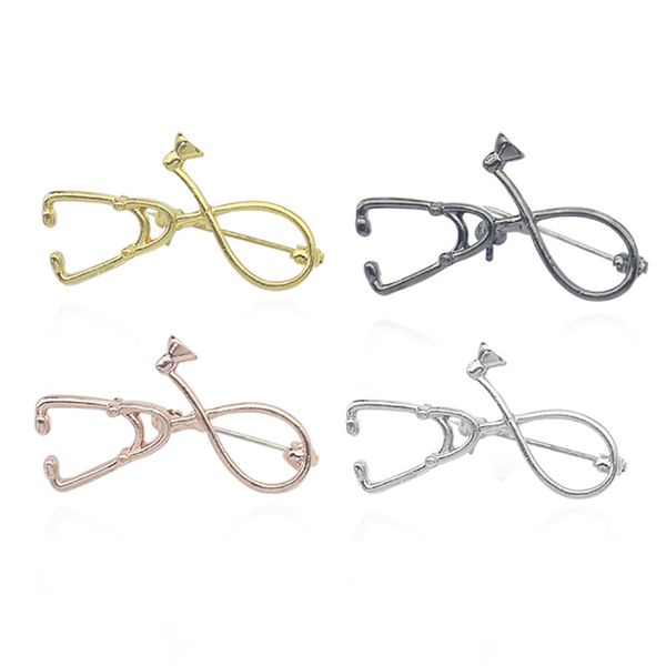 fashionable simple men and women brooch stethoscope shape alloy material multicolor optional jewelry gift hot, Gray
fashionable simple men and women brooch stethoscope shape alloy material multicolor optional jewelry gift hot, Gray