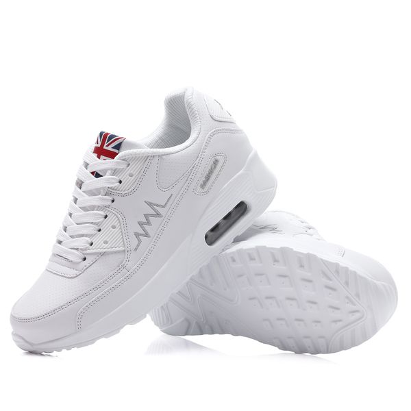 new women air cushion sneakers fashion female platform thick sole running casual shoe, Black
new women air cushion sneakers fashion female platform thick sole running casual shoe, Black