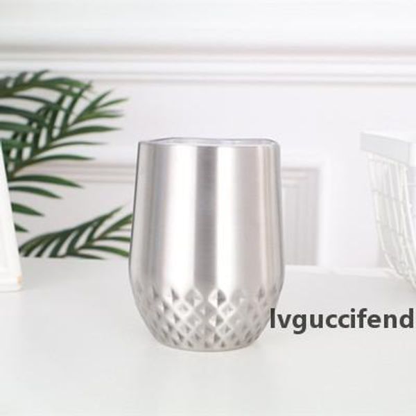 new 304 stainless steel vacuum flask 12oz eggshell cup with lid coffee milk tea water cup u-shaped red wine glass stainless steel color
new 304 stainless steel vacuum flask 12oz eggshell cup with lid coffee milk tea water cup u-shaped red wine glass stainless steel color