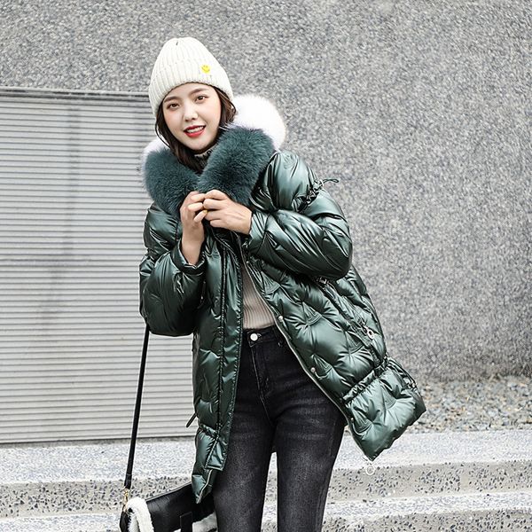 jmied 2020 новых женщин средней длины куртки вниз jacketcoat вниз куртка утолщенной ярко рыхлый зима корейский стиль моды мыть свободной слу, Black
jmied 2020 новых женщин средней длины куртки вниз jacketcoat вниз куртка утолщенной ярко рыхлый зима корейский стиль моды мыть свободной слу, Black