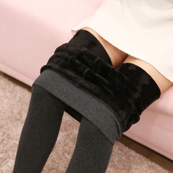 high elastic waist winter plus velvet thicken womens leggings warm pants good quality cashmere thick trousers female plus size, Black
high elastic waist winter plus velvet thicken womens leggings warm pants good quality cashmere thick trousers female plus size, Black
