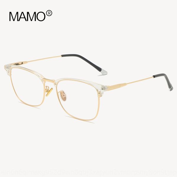 s22804 korean fashion plain myopia men's business myopia glasses all-match eyebrow frame glasses frame, Silver
s22804 korean fashion plain myopia men's business myopia glasses all-match eyebrow frame glasses frame, Silver