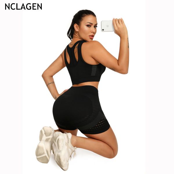 nclagen бесшовных йог set 2 шт женщина sportwear высокой эластичные g одежда тренировка бюстгальтер и короткий sexy фитнес костюм спорт outf, White;red
nclagen бесшовных йог set 2 шт женщина sportwear высокой эластичные g одежда тренировка бюстгальтер и короткий sexy фитнес костюм спорт outf, White;red