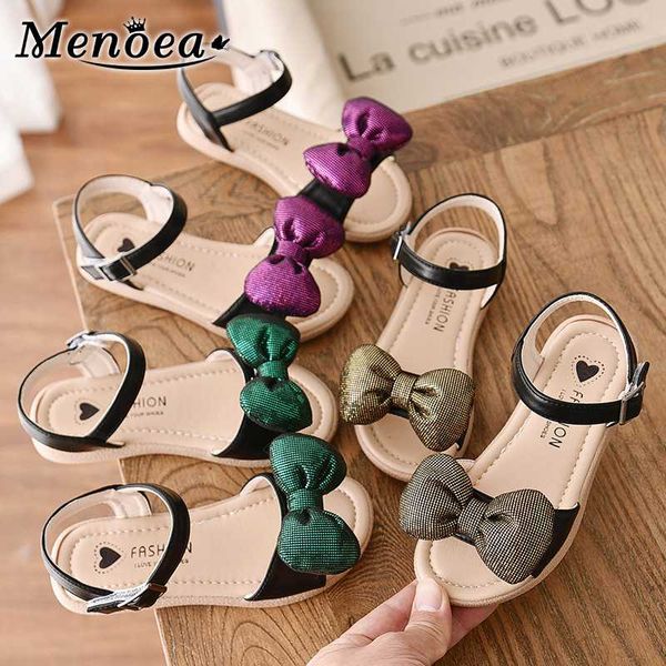 sandals menoea 26-36 girls summer 2021 fashion style kids bow-knot shoes children princess soft toddler baby cute flats, Black;red 
sandals menoea 26-36 girls summer 2021 fashion style kids bow-knot shoes children princess soft toddler baby cute flats, Black;red