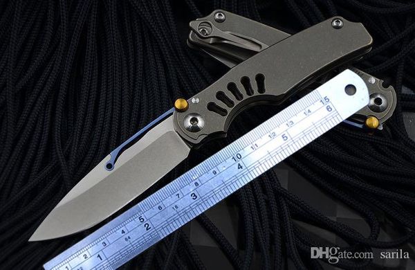 

VENOM kevin john Tilock outdoor Folding knife Titanium handle M390 blade
