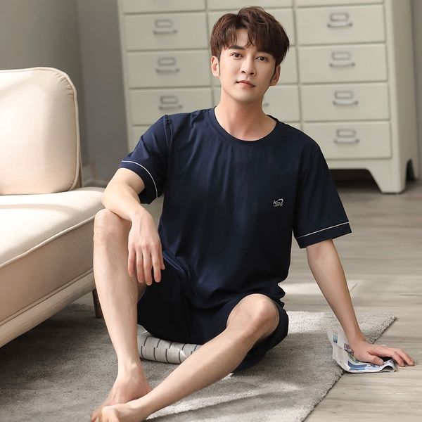 men's summer modier cotton short-sleeved shorts outdoor home wear thin casual large size men's suit shorts pajamas home pajamas, Blue;red
men's summer modier cotton short-sleeved shorts outdoor home wear thin casual large size men's suit shorts pajamas home pajamas, Blue;red