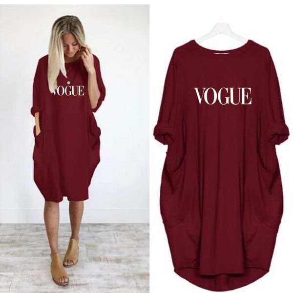 letter print casual womens summer dresses loose big pocket women designer dresses fashion long sleeve, Black;gray
letter print casual womens summer dresses loose big pocket women designer dresses fashion long sleeve, Black;gray