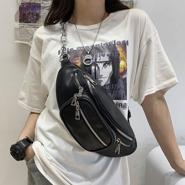new fashion pu chain waist bag female king breast bag male ins korean version wild personality street shoulder messenger
new fashion pu chain waist bag female king breast bag male ins korean version wild personality street shoulder messenger