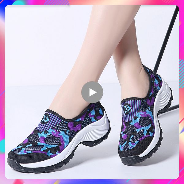 women loafers sneakers flat shoes slip-on breathable mesh walking sneakers women trainers lightweight tennies shoes female 1853, Black
women loafers sneakers flat shoes slip-on breathable mesh walking sneakers women trainers lightweight tennies shoes female 1853, Black