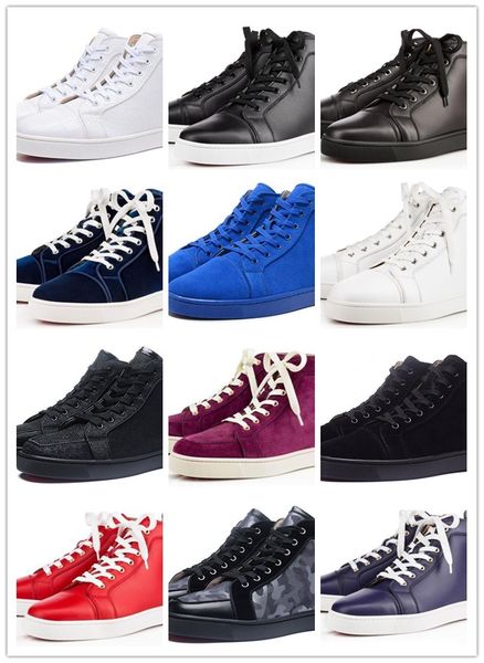 2020 new low shoes men women red bottom spikes flat sneakers genuine leather fashion dress party wedding casual shoes, Black
2020 new low shoes men women red bottom spikes flat sneakers genuine leather fashion dress party wedding casual shoes, Black