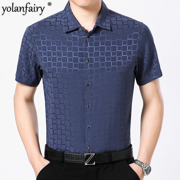 summer real silk shirt men red short sleeve shirt casual mens shirts social korean camisa masculina g8886 kj1950, White;black
summer real silk shirt men red short sleeve shirt casual mens shirts social korean camisa masculina g8886 kj1950, White;black