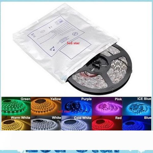 

5m 5050 3528 5630 led strips light warm white red green blue rgb flexible 5m roll 300 leds 12v outdoor ribbon waterproof