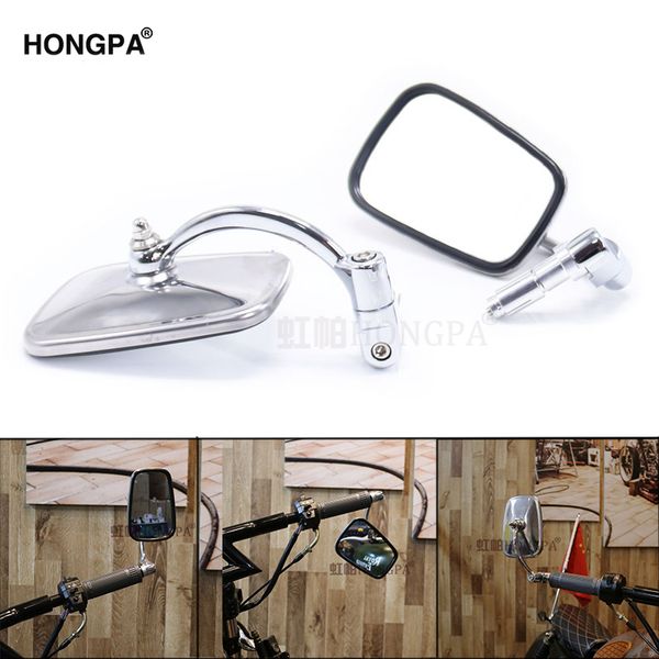 aluminum universal motorcycle chrome rearview 7/8" moto handle bar mirrors for cruiser chopper cafe racer old school bobber
aluminum universal motorcycle chrome rearview 7/8" moto handle bar mirrors for cruiser chopper cafe racer old school bobber