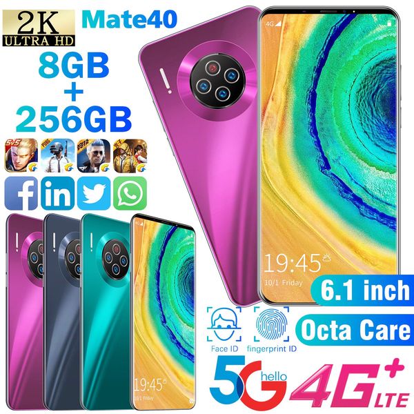 mate40 platform explosion model water drop screen cross-border exclusively for 6.1-inch smart android phone 1+8g smart phone
mate40 platform explosion model water drop screen cross-border exclusively for 6.1-inch smart android phone 1+8g smart phone
