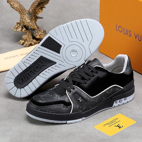 new arrival trainer sneaker men 's shoes fashion sneakers flats platforms autumn and winter breathable luxury men shoes, Black
new arrival trainer sneaker men 's shoes fashion sneakers flats platforms autumn and winter breathable luxury men shoes, Black