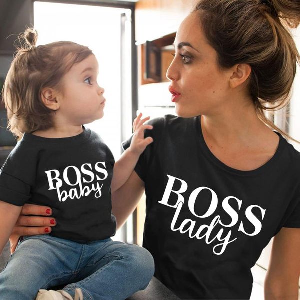 boss lady and boss baby letter baby girl clothes mother daughter matching family outfits famili look tshirt mommy and me clothes, Blue
boss lady and boss baby letter baby girl clothes mother daughter matching family outfits famili look tshirt mommy and me clothes, Blue