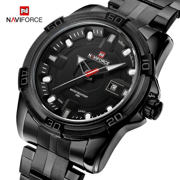 naviforce men's sports watches brand fashion quartz wrist watch men waterproof full steel clock relogio masculino, Slivery;brown
naviforce men's sports watches brand fashion quartz wrist watch men waterproof full steel clock relogio masculino, Slivery;brown