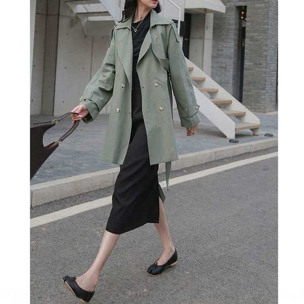 2020 windbreaker short spring new women's korean style women's trench coat short coat urban leisure single-breasted suit collar 80, Tan;black
2020 windbreaker short spring new women's korean style women's trench coat short coat urban leisure single-breasted suit collar 80, Tan;black