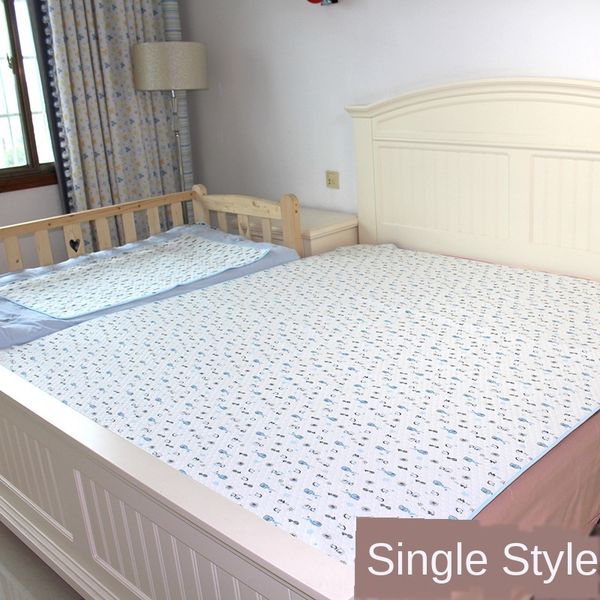 bed sheet baby bed sheet autumn and winter thickened washable urine pad waterproof children urine pad oversized