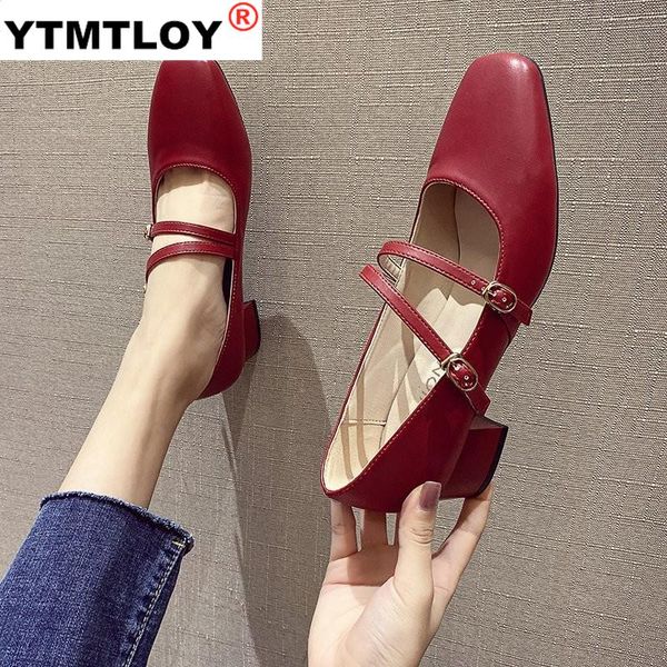 dress shoes plus size 35-42 women 2021 double buckle ladies med heels pumps boat square toe mary janes, Black
dress shoes plus size 35-42 women 2021 double buckle ladies med heels pumps boat square toe mary janes, Black
