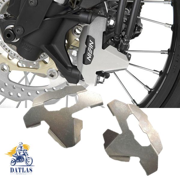 front brake caliper guard plate for africa double crf1100l / s, crf1000l / s
