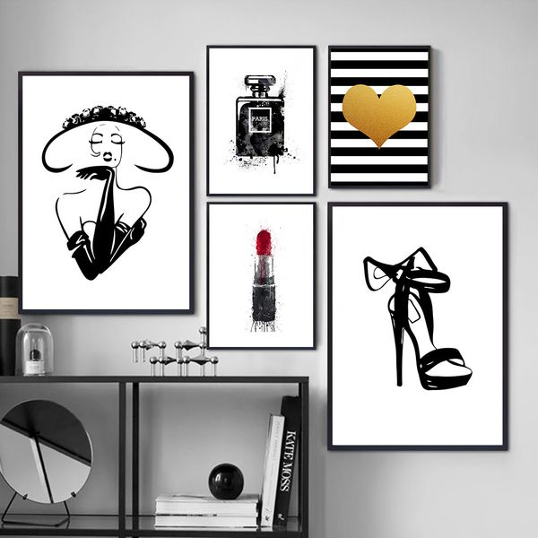 vogue poster lipstick high heels canvas print perfume bottle fashion posters makeup art painting wall pictures nordic home decor
vogue poster lipstick high heels canvas print perfume bottle fashion posters makeup art painting wall pictures nordic home decor