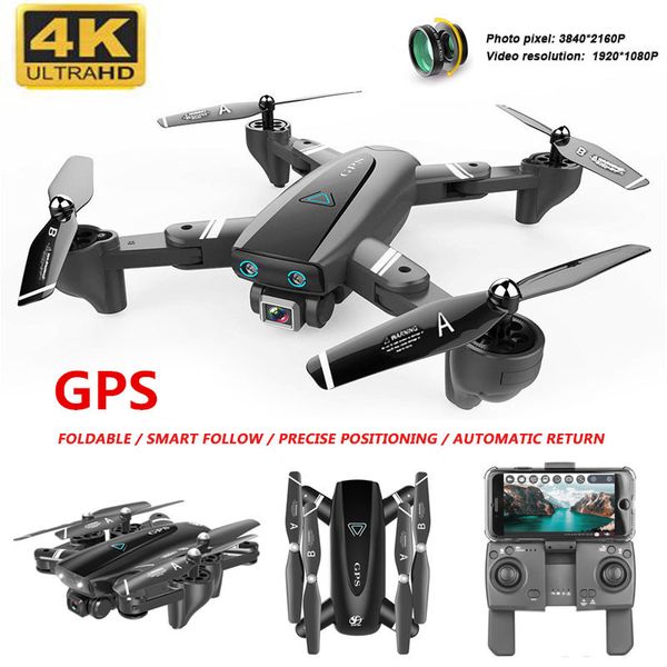 new s167 gps drone 4k with camera rc quadcopter drone wifi fpv foldable off-point flying gesture ps video helicopter toy
new s167 gps drone 4k with camera rc quadcopter drone wifi fpv foldable off-point flying gesture ps video helicopter toy