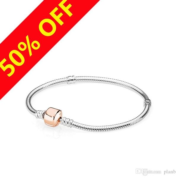 women mens 18k rose gold clips bracelet original box for pandora 925 silver snake chain bracelets set european charm beads bracelet diy, Golden;silver
women mens 18k rose gold clips bracelet original box for pandora 925 silver snake chain bracelets set european charm beads bracelet diy, Golden;silver