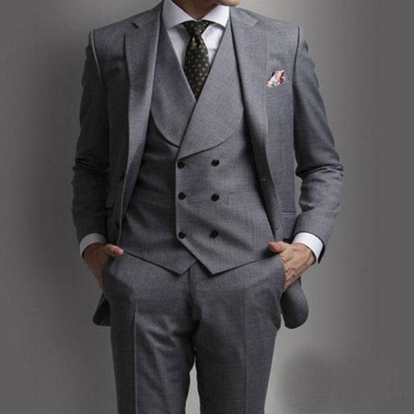 two buttons notch lapel men suits for wedding prom/dinner/party man blazer groomsmen wear(jacket+pants+vest), Black
two buttons notch lapel men suits for wedding prom/dinner/party man blazer groomsmen wear(jacket+pants+vest), Black