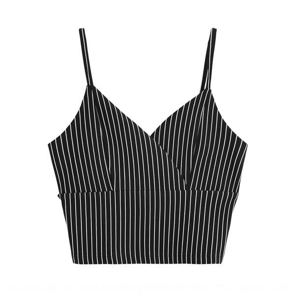 black vertical stripe camisole female 2019 new korean versatile slim coat short sleeveless base top, Camo
black vertical stripe camisole female 2019 new korean versatile slim coat short sleeveless base top, Camo