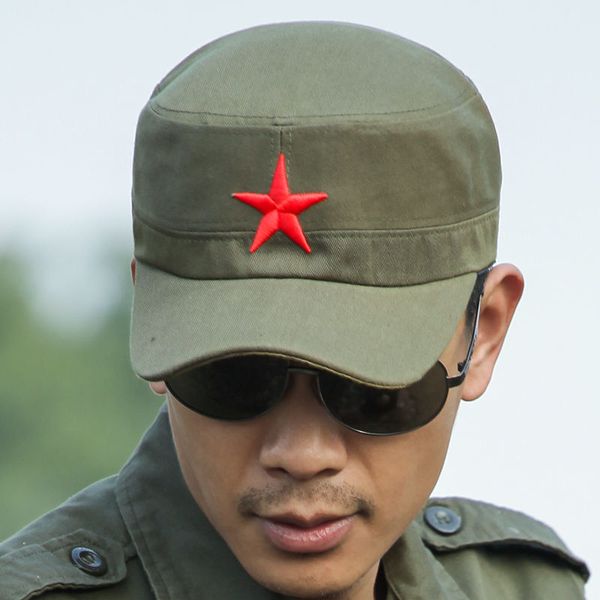 army fan hat adjustable cap breathable tough guy hat fashion baseball cap mountaineering outdoor long edge cap, Black;green
army fan hat adjustable cap breathable tough guy hat fashion baseball cap mountaineering outdoor long edge cap, Black;green