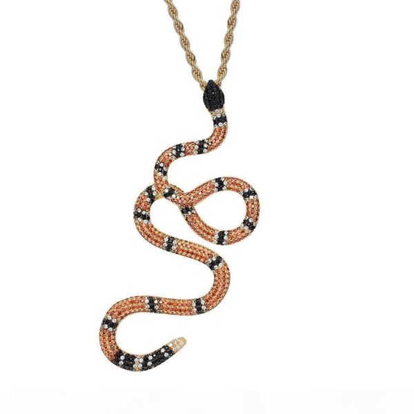 cubic zirconia colorful snake pendant necklace with rope chain micro paved gold silver punk hip hop jewelry
cubic zirconia colorful snake pendant necklace with rope chain micro paved gold silver punk hip hop jewelry