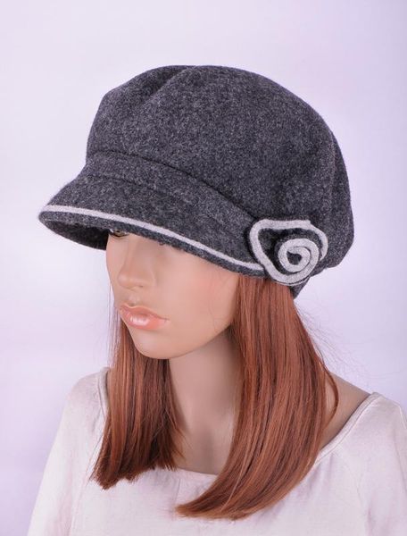 m562 dark gray fashion grace floral womens gatsby style winter wool beret hat newsboy bucket dress cap, Blue;gray
m562 dark gray fashion grace floral womens gatsby style winter wool beret hat newsboy bucket dress cap, Blue;gray