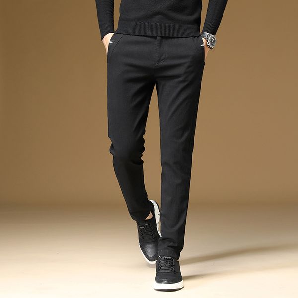 men's pants causal harem casual trousers men male solid slim straight business classic man trouser pantalon homme hombre, Black
men's pants causal harem casual trousers men male solid slim straight business classic man trouser pantalon homme hombre, Black