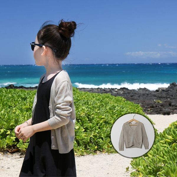 auy2x autumn new korean style girls' clothing summer coat sun-proof solid coat air conditioning shirt color knitted cardigan thin air-c, Blue
auy2x autumn new korean style girls' clothing summer coat sun-proof solid coat air conditioning shirt color knitted cardigan thin air-c, Blue