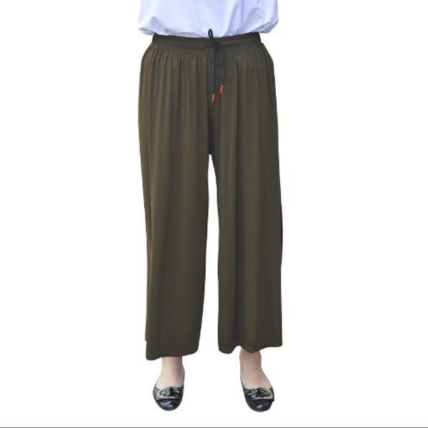 plus size ladies wide leg pants 2020 elastic waist drawstring tunic retro casual pants women solid pleated women fw570, Black;white
plus size ladies wide leg pants 2020 elastic waist drawstring tunic retro casual pants women solid pleated women fw570, Black;white
