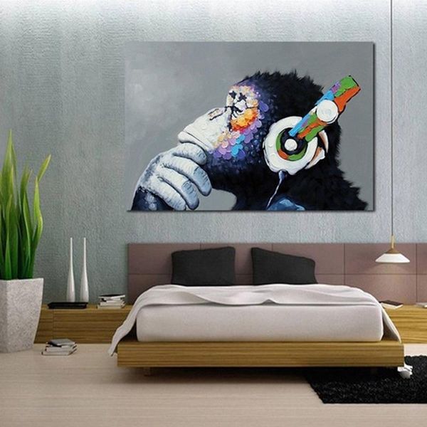 современная музыка шимпанзе горилла обезьяны wall art pictures картина стены искусства для гостиной home decor (без рамки
современная музыка шимпанзе горилла обезьяны wall art pictures картина стены искусства для гостиной home decor (без рамки