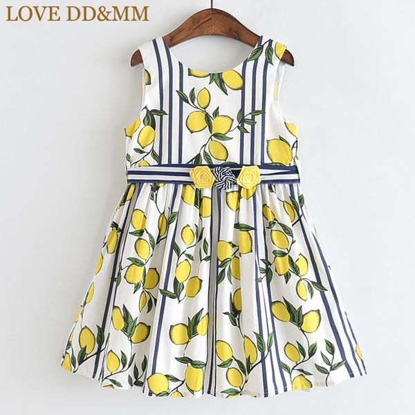 love dd&mm girls dresses 2020 summer new children's clothing girls sweet full lemon print bow belt vertical strip backless dress, Red;yellow
love dd&mm girls dresses 2020 summer new children's clothing girls sweet full lemon print bow belt vertical strip backless dress, Red;yellow