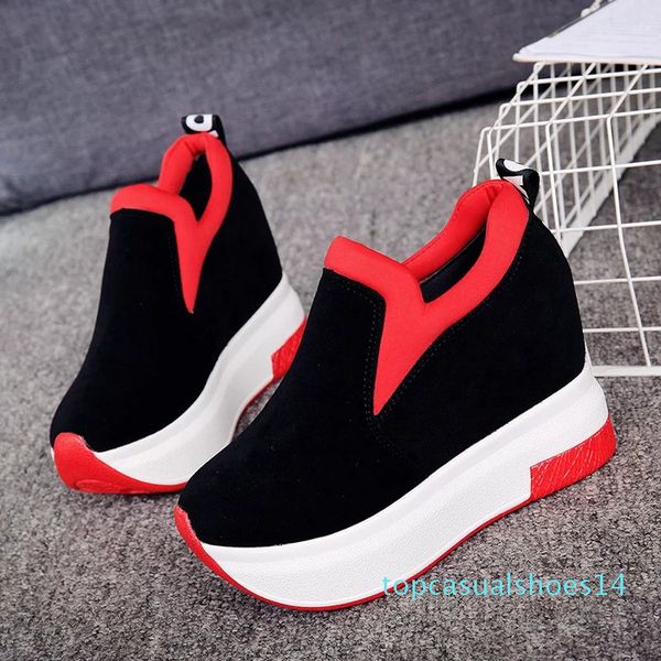 2020 весна женщины плоские платформы замши faux мокасины круглый toe внутри повысить скольжения на кроссовки повседневная обувь женщина t14, Black
2020 весна женщины плоские платформы замши faux мокасины круглый toe внутри повысить скольжения на кроссовки повседневная обувь женщина t14, Black