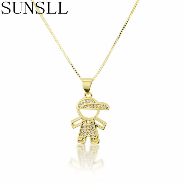 sunsll new gold copper boy shape necklace cubic zirconia pendant necklace for women / children fashion simple jewelry, Silver
sunsll new gold copper boy shape necklace cubic zirconia pendant necklace for women / children fashion simple jewelry, Silver