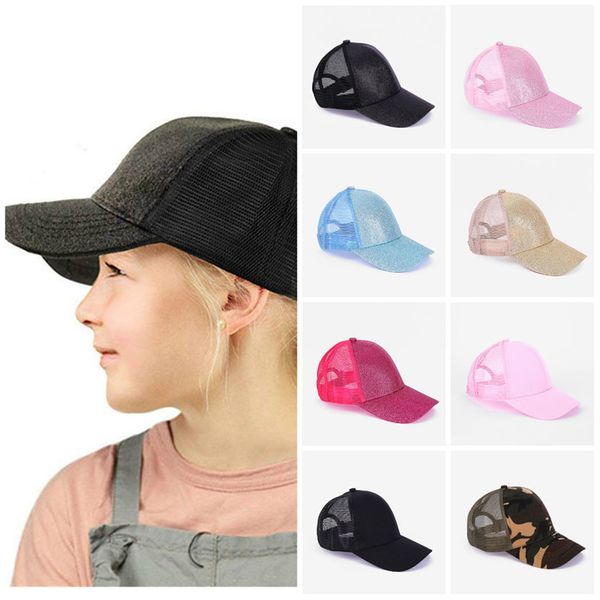 child glitter ponytail cap messy trucker baseball cap child caps casual boy and girl summer party hats t2c5250
child glitter ponytail cap messy trucker baseball cap child caps casual boy and girl summer party hats t2c5250